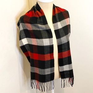 Soft Flannel Plaid Scarf
